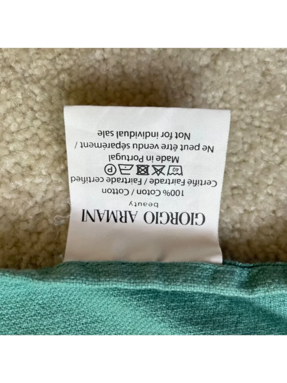 Giorgio Armani crafted from